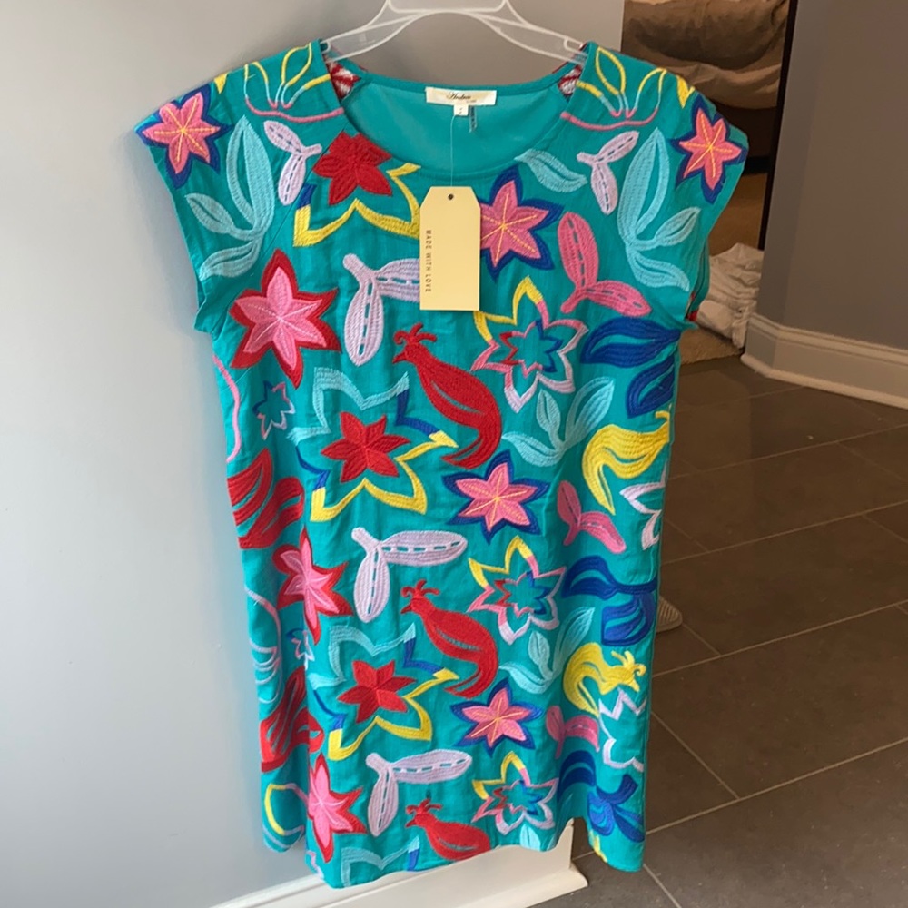 Andree by unit embroidered dress